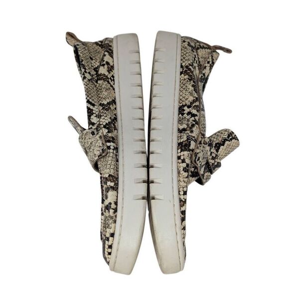 Vionic 8 Uptown Loafer Ivory Multi Snakeskin Career Casual Comfort Boating Women - Picture 4 of 10